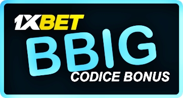 Illustrazione di 1xbet gift codice promozionale in grande