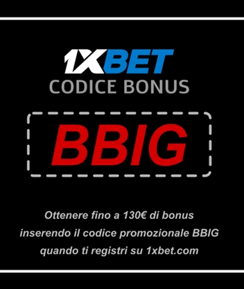 Illustrazione di 1xbet punti bonus in grande