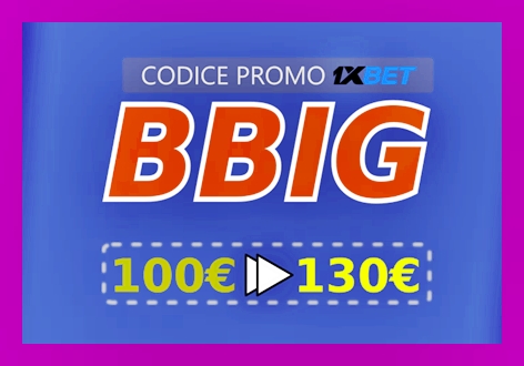 Illustrazione di utilizzare il codice promozionale 1xbet in grande