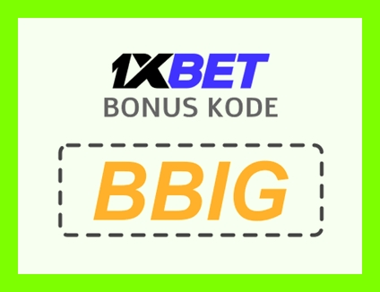 Illustrasjon av Kupong 1xbet i stor