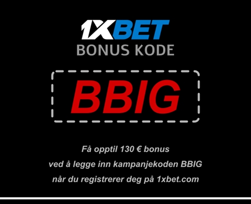 Illustrasjon av Slik spiller du med bonus 1xbet i stor