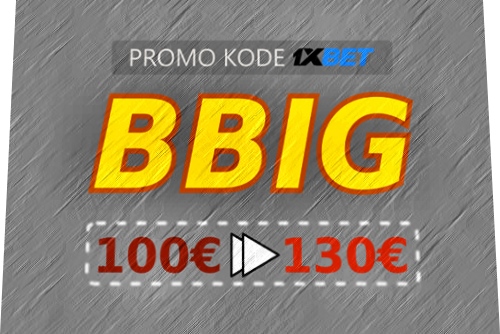 Illustrasjon av Kupongkode for live-spill 1xbet i stor