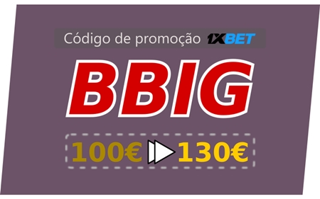 Ilustração de Bónus código de 1xbet em tamanho grande