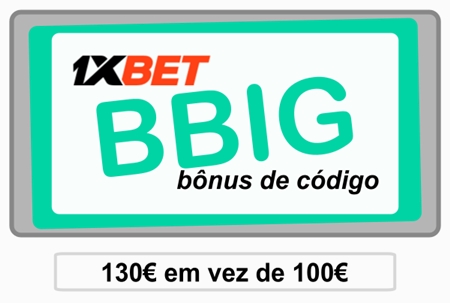 Ilustração de 1xbet sem código de bónus de depósito em tamanho grande