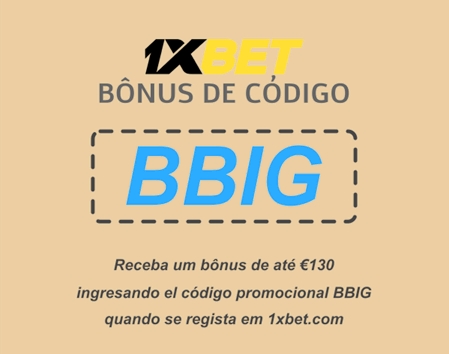 Ilustração de 1xbet code em tamanho grande