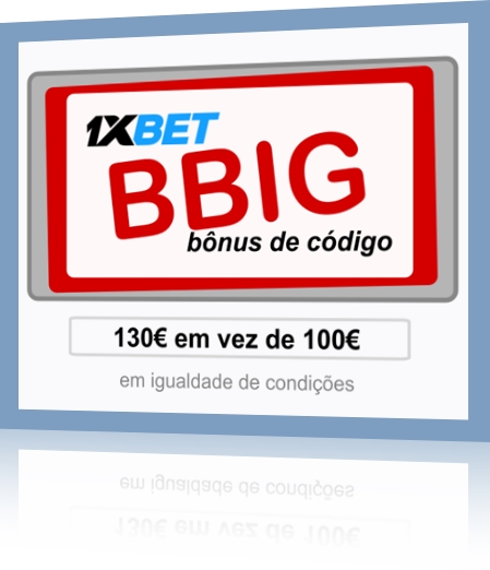 Ilustração de 1xbet pontos de bónus em tamanho grande