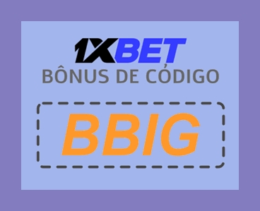 Ilustração de código promocional 1xbet válido em tamanho grande