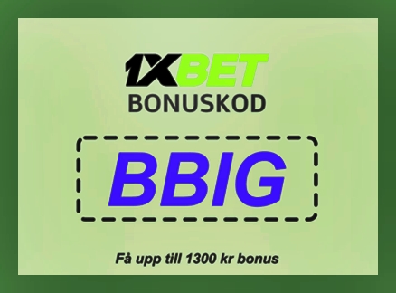 1xbet förmånskod illustration i stort