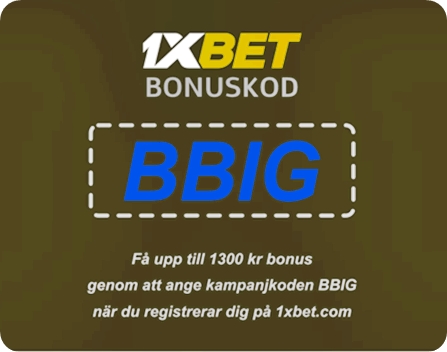 1xbet kampanjkodskontroll illustration i stort