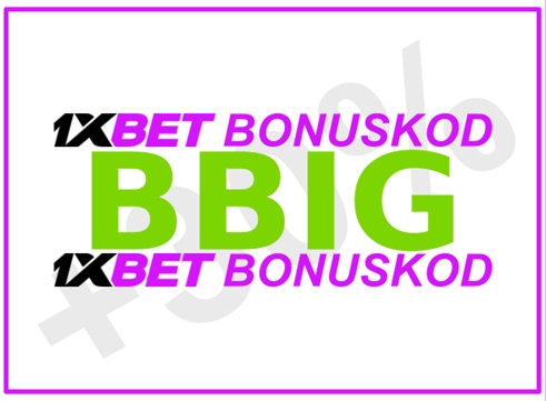 1xbet.mobi kupongkod illustration i stort