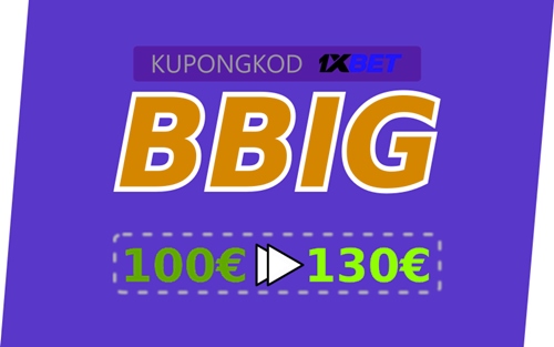 1xbet fredag bonus illustration i stort