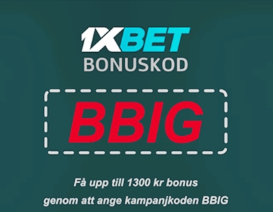 1xbet app kupongkod illustration i stort