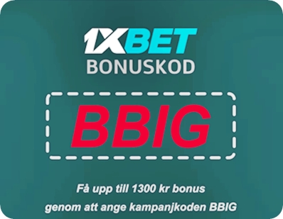 1xbet kupongkod no deposit illustration i stort