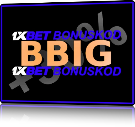 Promo-kod satsar 1xbet illustration i stort