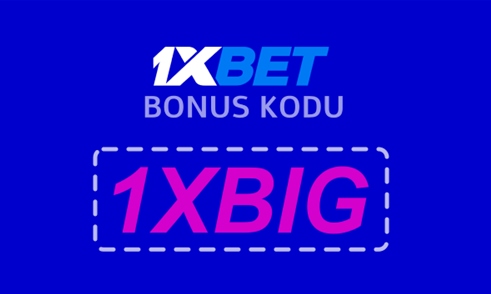 Büyük 1xbet karşılama teklifi illüstrasyon