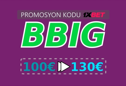 Büyük 1xbet ücretsiz promosyon kodu illüstrasyon