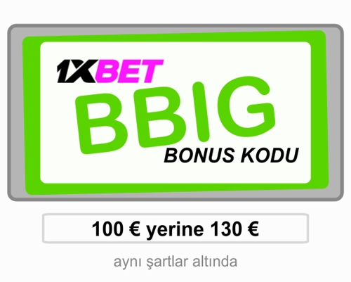 Büyük 1xbet bonus kuralları illüstrasyon