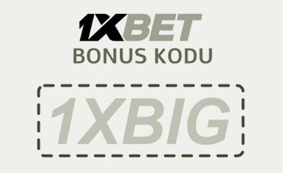 Büyük 1xbet için promosyon kodu illüstrasyon