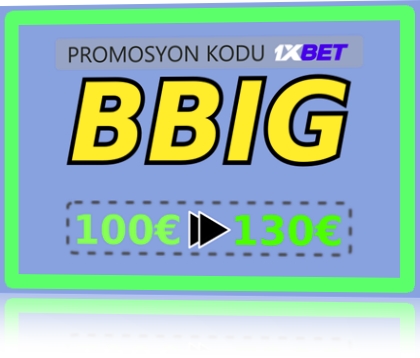 Büyük Ekim için 1xbet promosyon kodu illüstrasyon