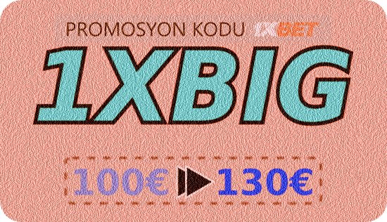 Büyük 1xbet bonus puanı illüstrasyon