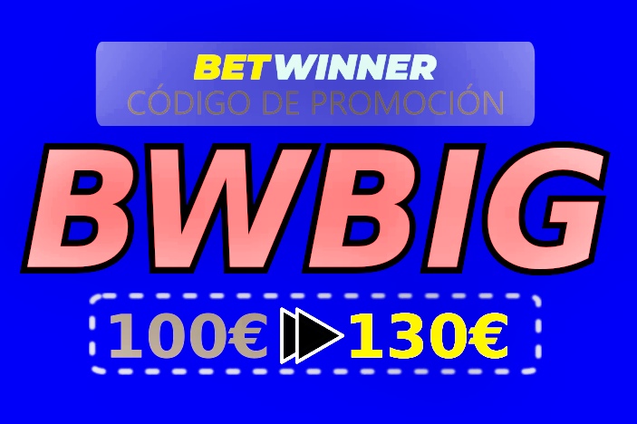 Código promocional de Betwinner para la aplicación en imágenes