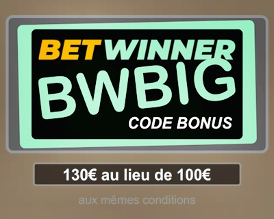 BetWinner bonus premier dépôt en image