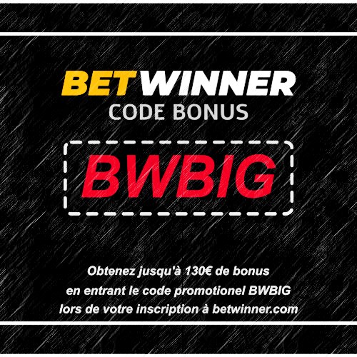 Les étapes pour profiter du bonus BetWinner + Le code en image