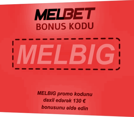 Melbet.com üçün bonus kodu'yu böyük formatda göstərmək