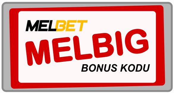 Melbet bahis şirkəti üçün bonus kodu'yu böyük formatda göstərmək