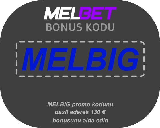 Melbet çeki kodu 2024'yu böyük formatda göstərmək