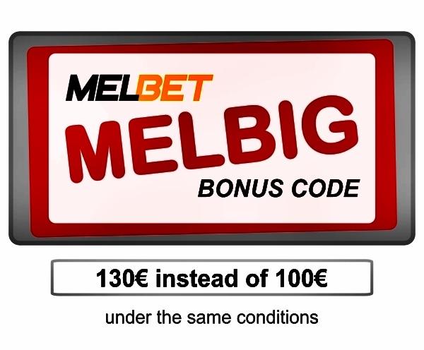 Illustration of Melbet exclusive offer in big format
