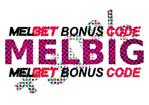 Illustration of Mel Bet promotional code 2024 in big format
