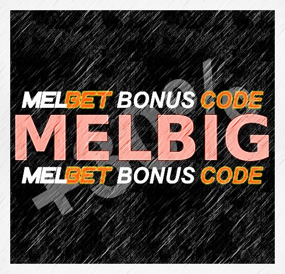 Illustration of Melbet advantage code in big format