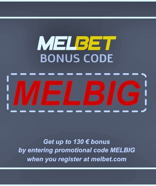 Illustration of List of Melbet sport bonus code in big format