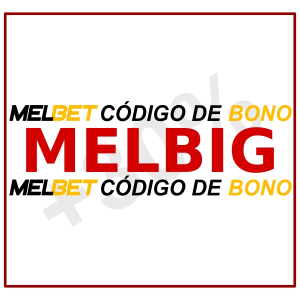 Ilustración de Código de bono del casino Melbet en formato grande