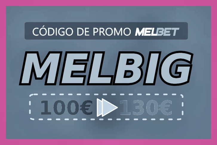 Ilustración de Código de ofertas de Melbet en formato grande