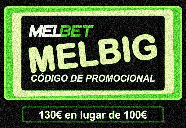 Ilustración de Código promocional Melbet móvil en formato grande