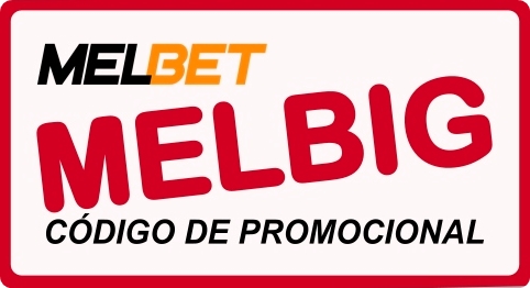 Ilustración de Melbet introduce el código promocional en formato grande