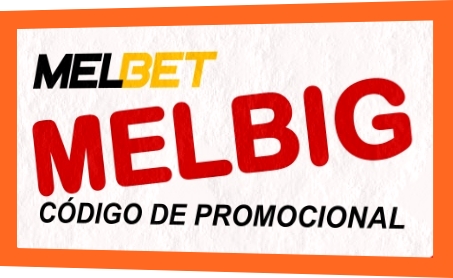 Ilustración de Código para el registro de Melbet en formato grande