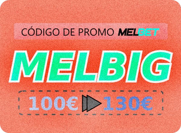 Ilustración de Código promocional Melbet para nuevos jugadores en formato grande