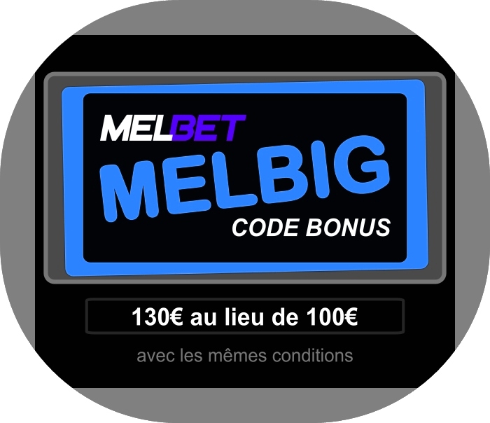 représentation de Melbet coupon code en grand