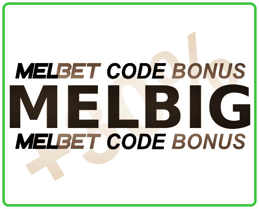 représentation de Code bonus pour melbet.com en grand