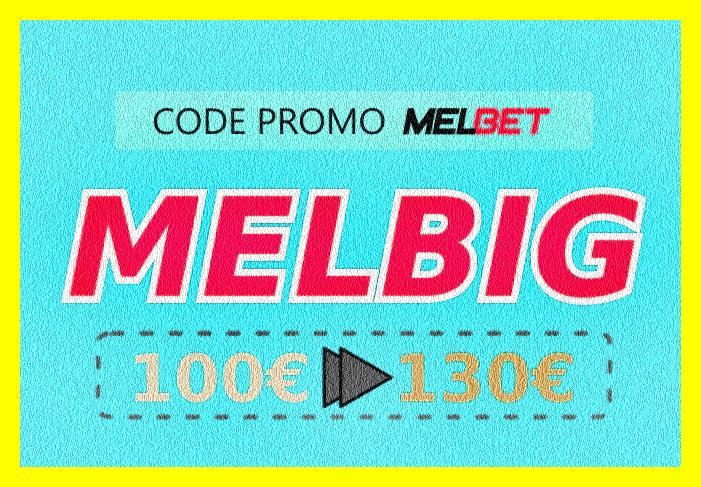 représentation de Melbet propose un code en grand