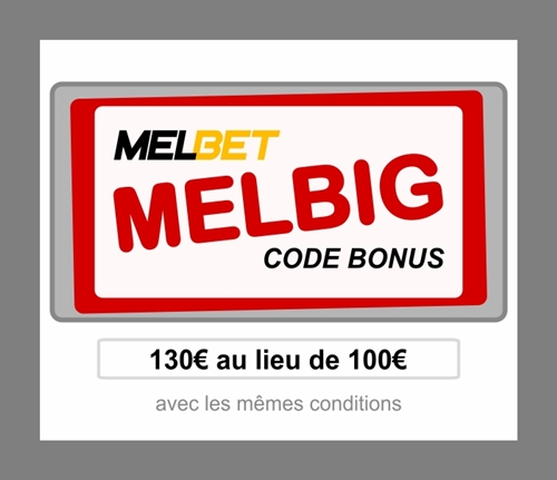 représentation de Melbet no deposit bonus en grand