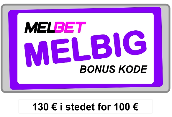 Illustrasjon av Bonuskode MELBIG skjema Melbet 2025 i stort format