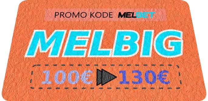 Illustrasjon av Bonuskode for bookmaker Melbet i stort format