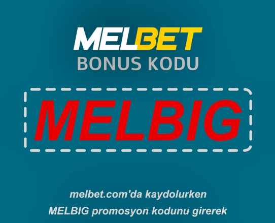 780 TL almak için Melbet bonus kodu'nin büyük formatta gösterimi