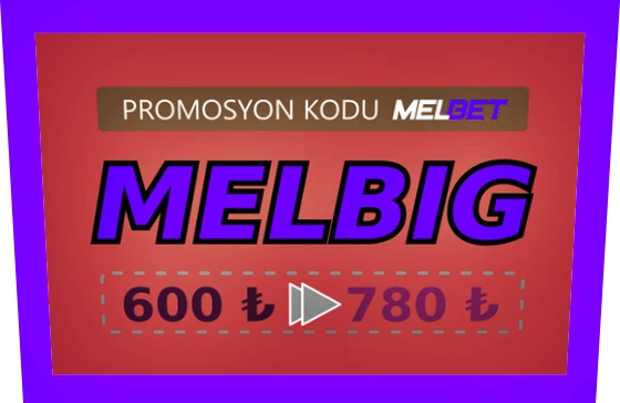 Melbet için en iyi promosyon kodu'nin büyük formatta gösterimi