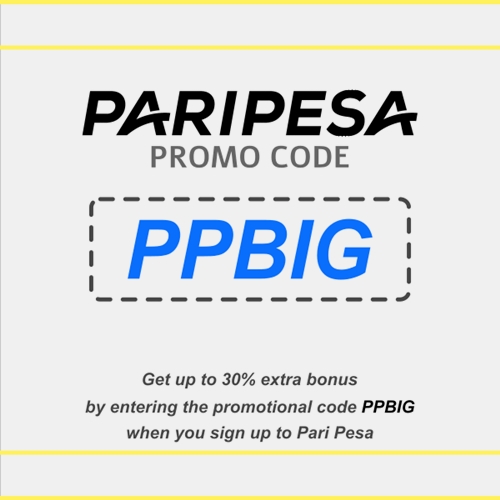 Steps to take advantage of the PariPesa bonus + The code in pictures