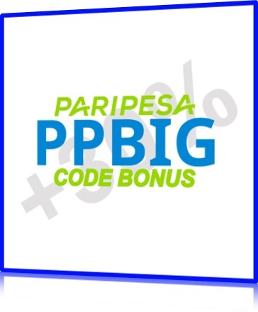 Bonus PariPesa : code exclusif PPBIG en image